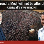 Narendra Modi to skip Kejriwal's swearing in ceremony