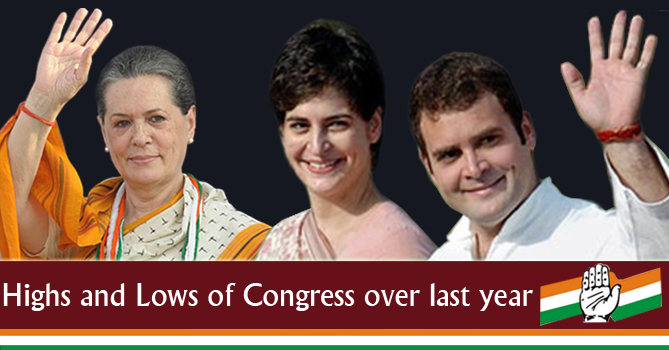 High and lows of congress over last year