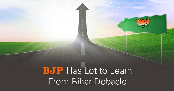 BJP Has Lot to Learn From Bihar Debacle