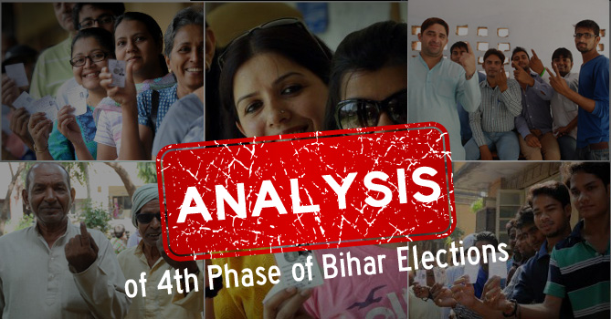 An analysis of 4th Phase of Bihar Elections