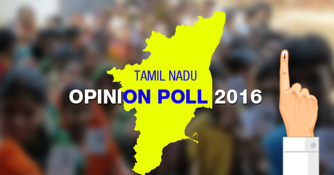 Tamilnadu Opinion poll Survey 2016