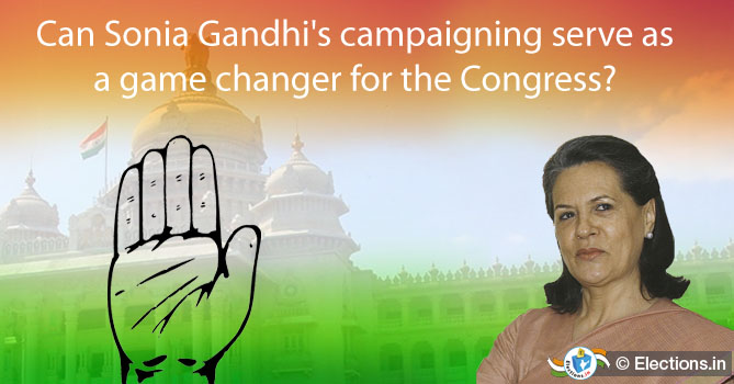 Sonia Gandhi Campaign for Karnataka Elections