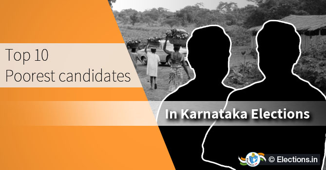 Top 10 Poorest Candidates In Karnataka Elections